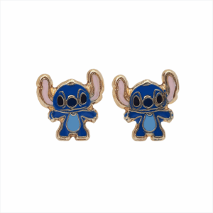 Amor Eterno - Broqueles Stich / Aretes Oro 10k